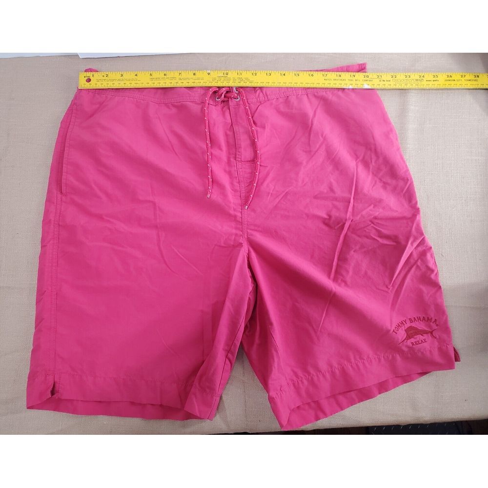 Tommy Bahama‎ Mens XL Swim Trunks Red Relax Resort Beach Shorts